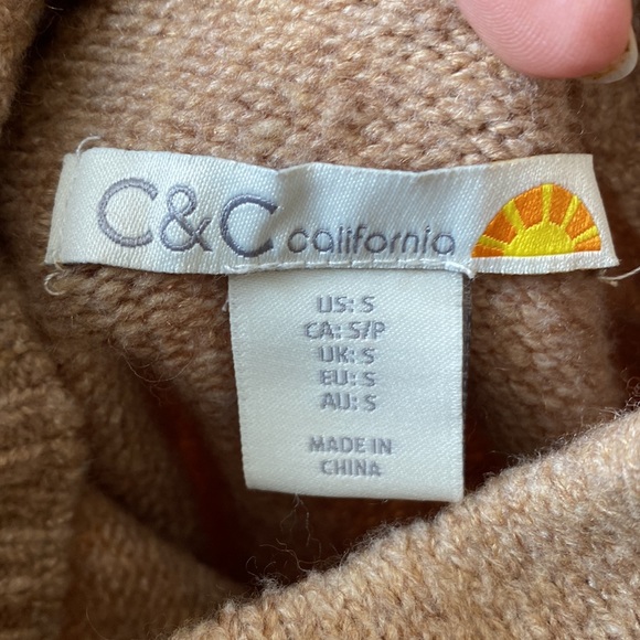 C & C California turtleneck sweater - Picture 3 of 4